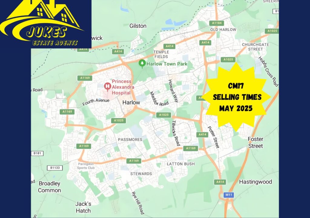 CM17 Selling times May 2025