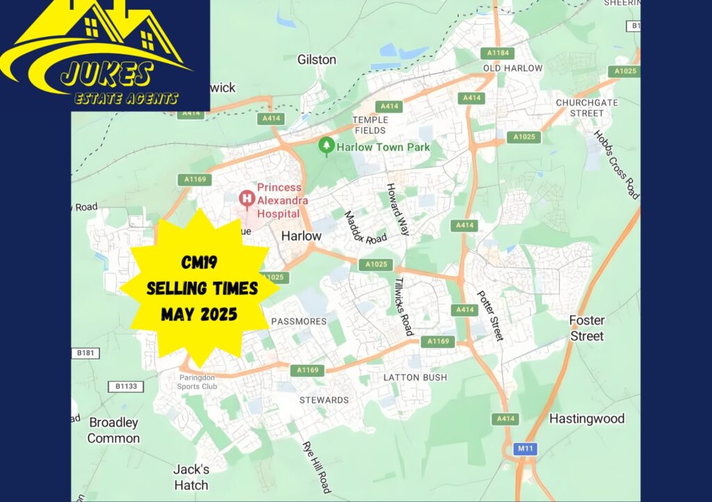 CM19 Selling times May 2025