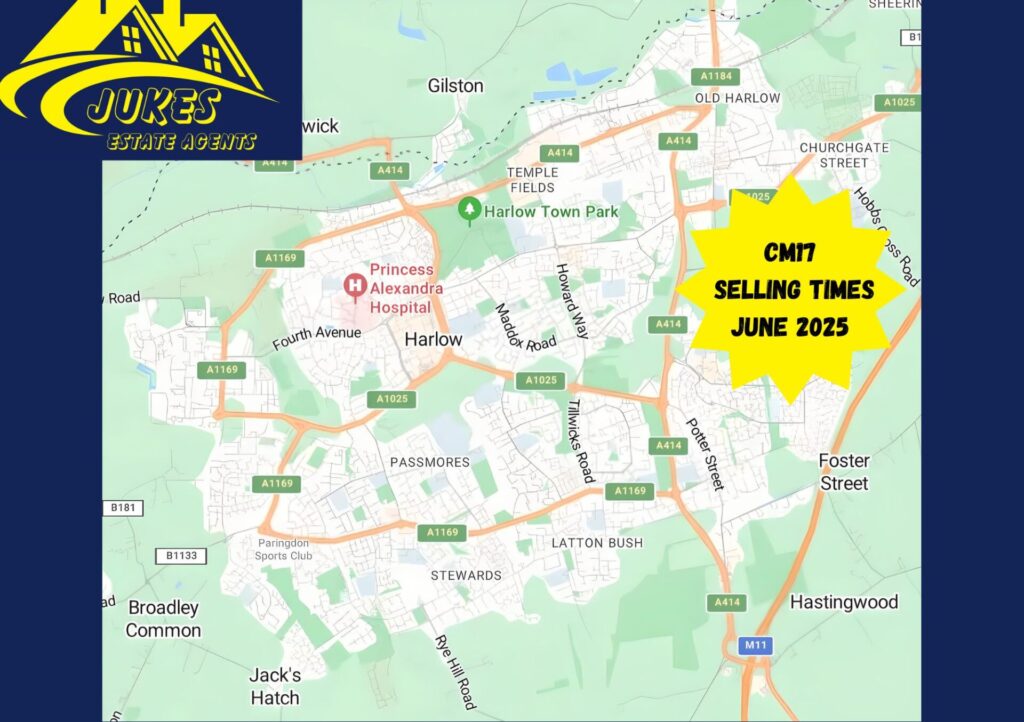 CM17 Selling times July 2025