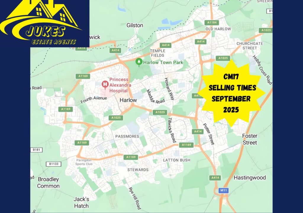 CM17 Selling times September 2025