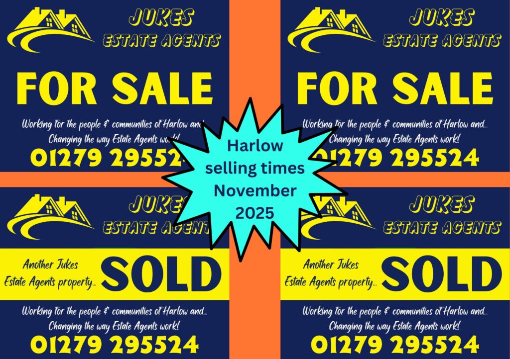 Harlow selling times November 2025