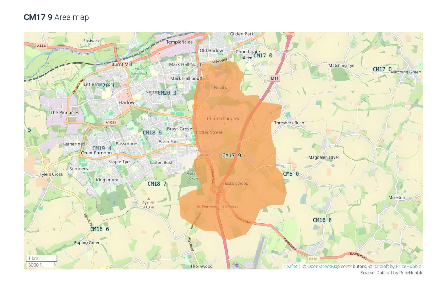 Cm98 Postcode HARLOW POSTCODE SECTORS CM17 9 - Jukes Estate Agents