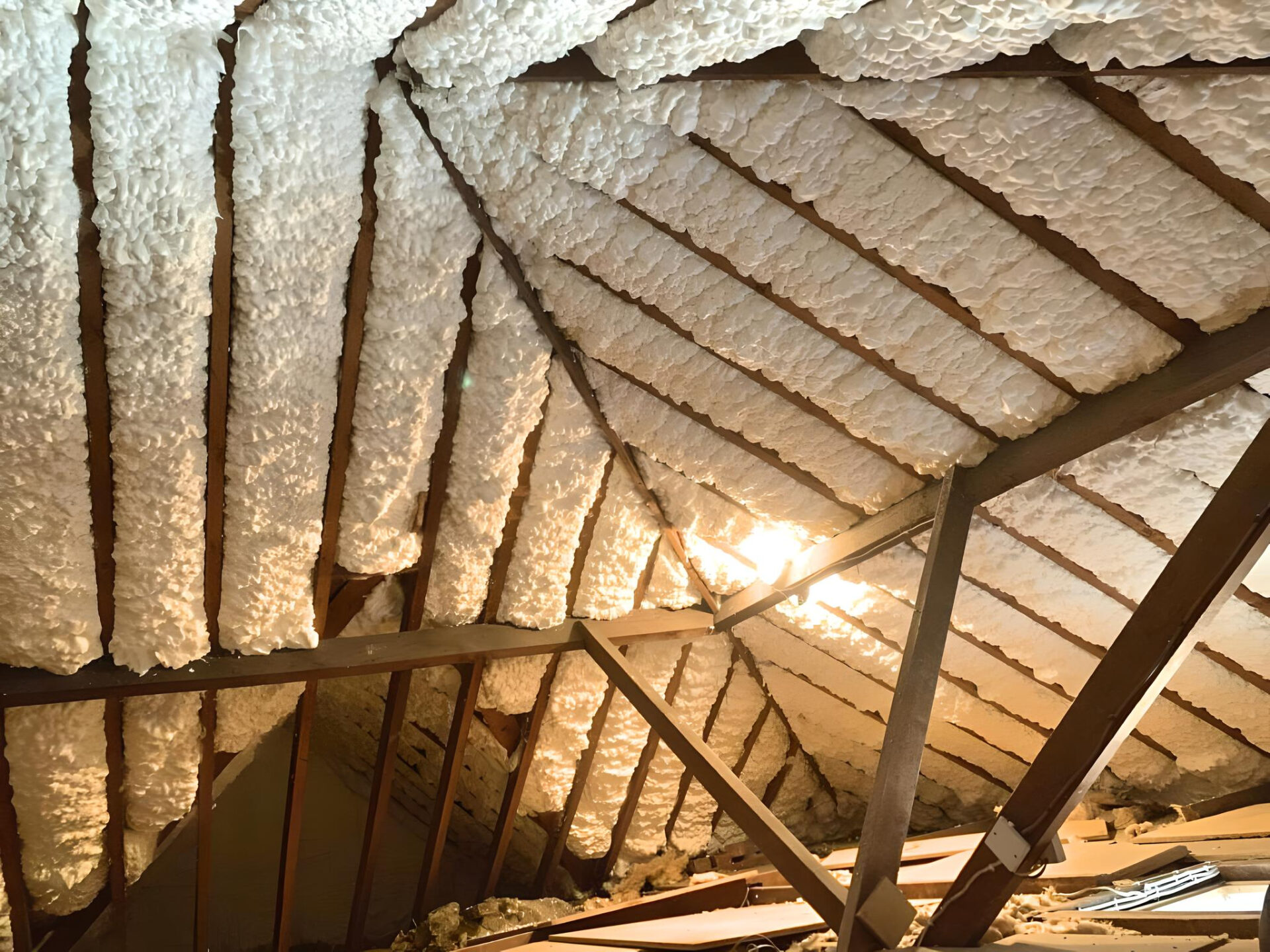 Lenders snub homes with spray foam