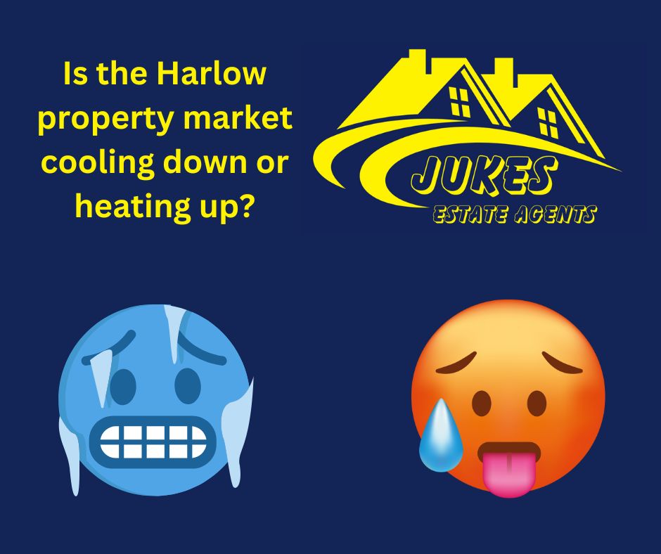 Harlow property market Dec 2024 up or down?