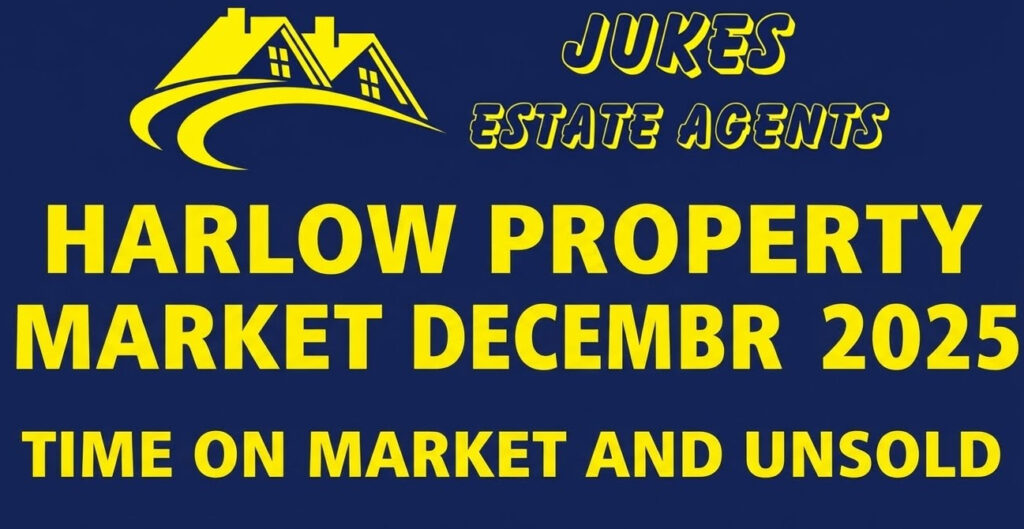 Harlow property market December 2025 time on market and unsold