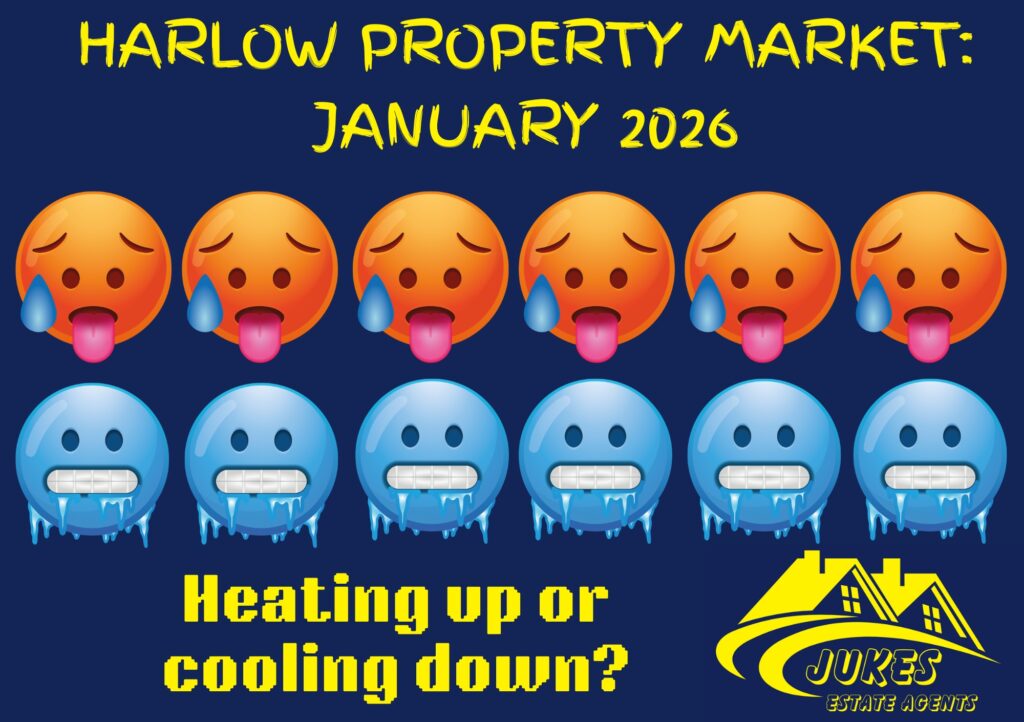 Harlow property market January 2026 warmer or colder?