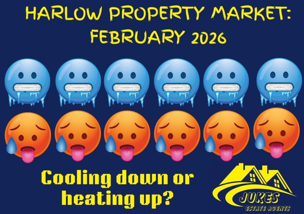Harlow property market February 2026 colder or warmer?