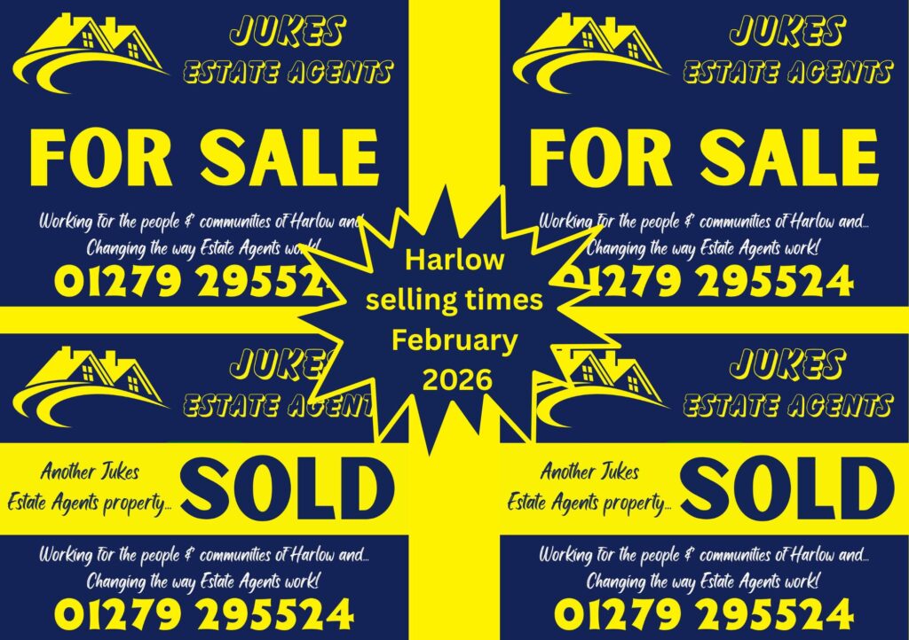 Harlow property selling times February 2026