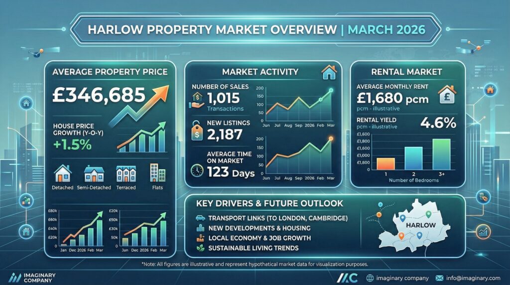 Harlow property market overview March 2026