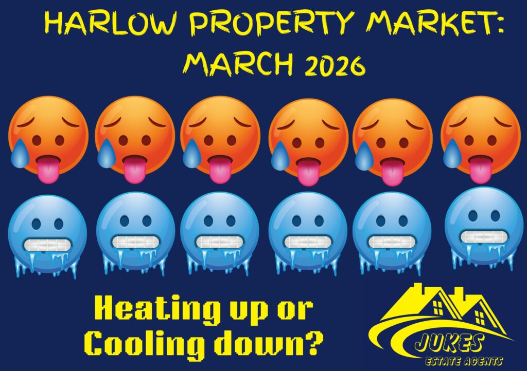 Harlow property market March 2026 colder or warmer?