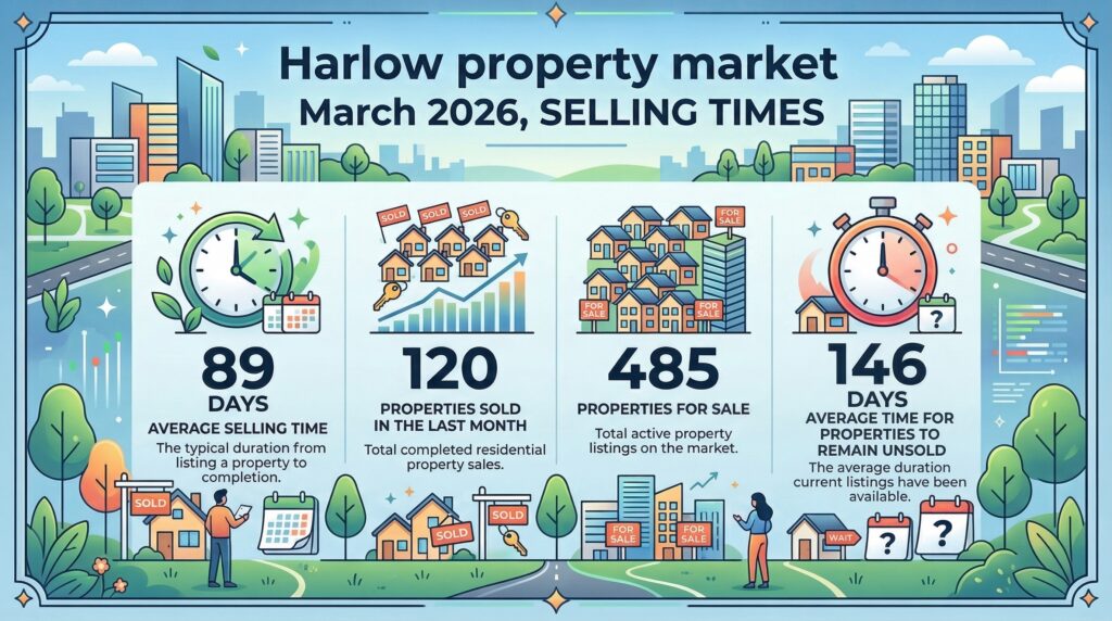 Harlow property market March 2026 Selling Times