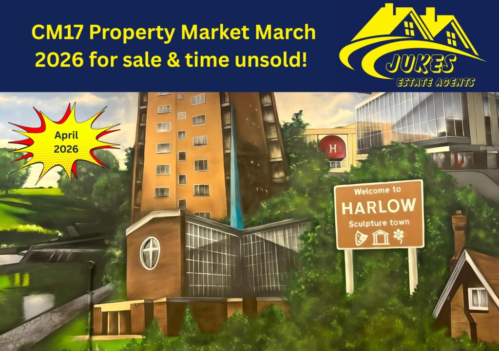 CM17 April 2026 property for sale and time unsold