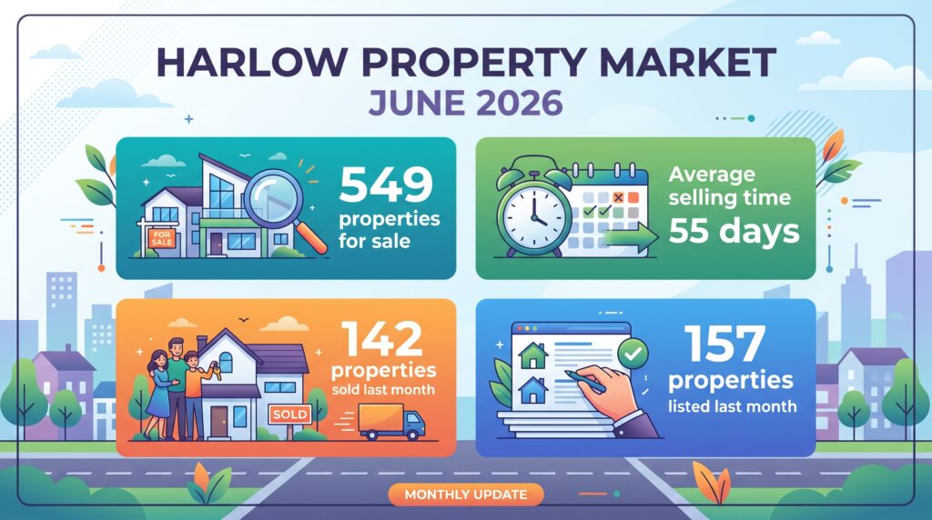 Harlow property market June 2026