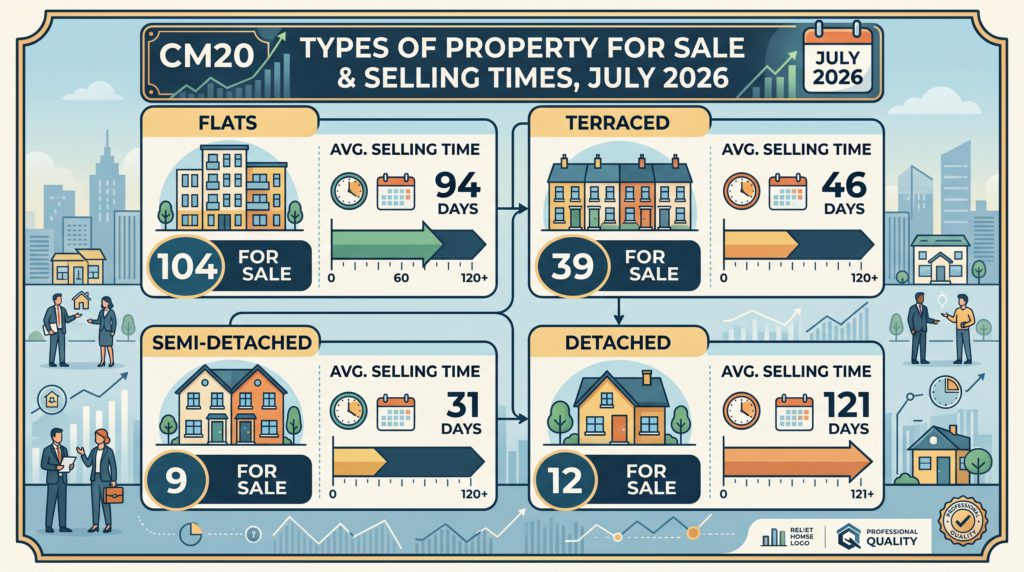 CM20 property market update July 2026