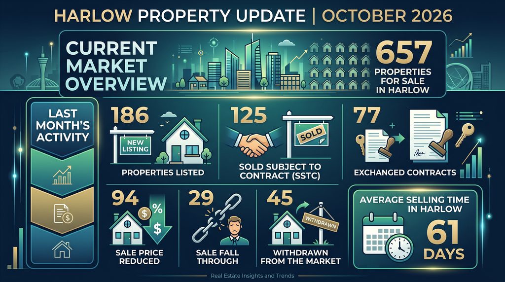 Harlow property market overview October 2026